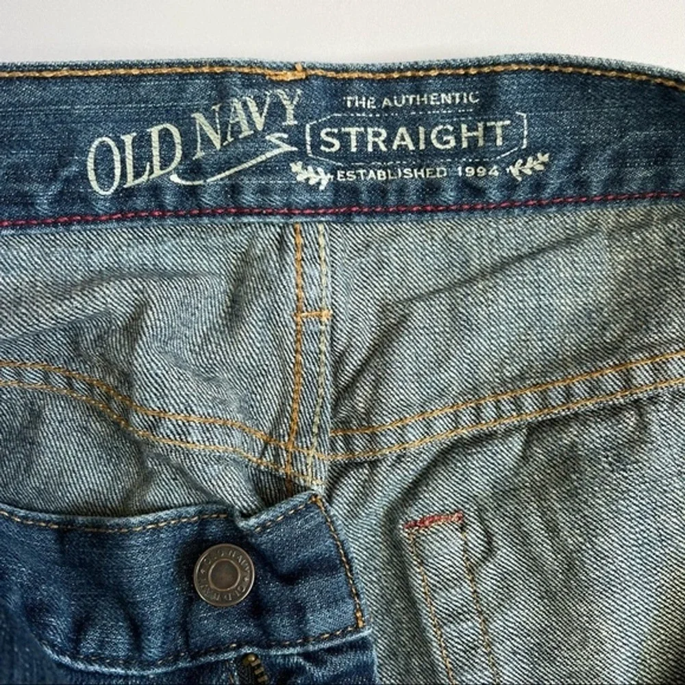 Old Navy The Authentic‎ Men's Straight Denim Jeans Size 30x32